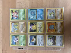 LP/MP COMPLETE Pokemon BASE Set 2 All 48 Card COMMON Non-Holo 130 WOTC - Image 4