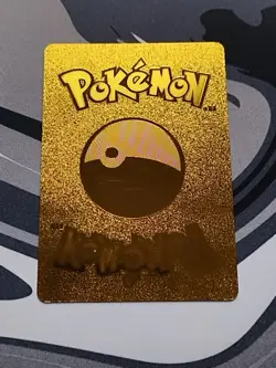 Cramorant V Gold Foil Fan Art Card HP 200 - Image 2