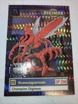 Kuwagamon Holo Digimon 1999 Upper Deck Card - Image 1