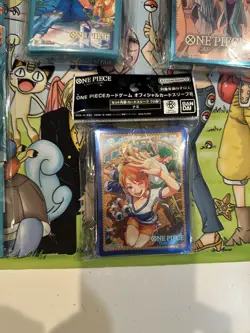 ONE PIECE CARD GAME: NAMI AND ROBIN STORAGE DECK BOX & 3X Sleeve Packs Vivi - Image 5