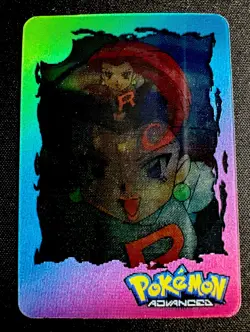 Jessie #108 LP Panini 2004 Pokemon Advanced Action Card Lenticular Light Play - Image 1