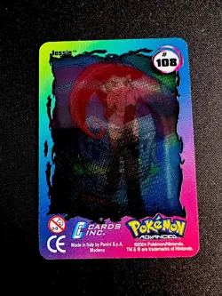 Jessie #108 LP Panini 2004 Pokemon Advanced Action Card Lenticular Light Play - Image 4