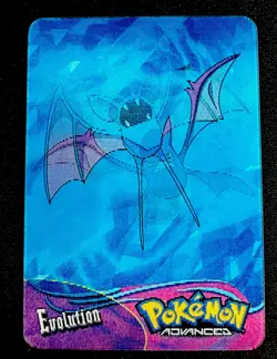 Zubat Golbat Crobat #24 NM 2004 Pokemon Advanced Action Lenticular Card Emerald - Image 1