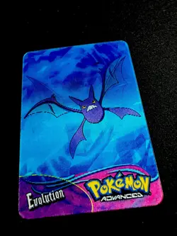 Zubat Golbat Crobat #24 NM 2004 Pokemon Advanced Action Lenticular Card Emerald - Image 3