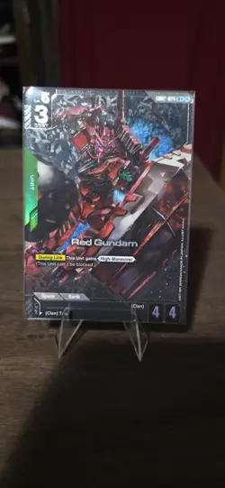 Gundam Card Game Red Gundam R+ GD02-024 Dual Impact - Image 1