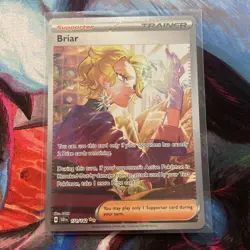 Pokemon TCG Stellar Crown Briar Trainer Holo Card 171/142 Sv07 Near Mint - Image 1