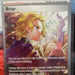 Pokemon TCG Stellar Crown Briar Trainer Holo Card 171/142 Sv07 Near Mint - Image 2