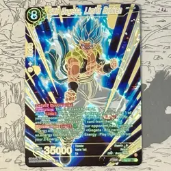SSB Gogeta Limits Broken BT19-084 SPR Gold Pressed Holo Dragon Ball Super Card - Image 3