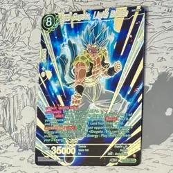 SSB Gogeta Limits Broken BT19-084 SPR Gold Pressed Holo Dragon Ball Super Card - Image 4