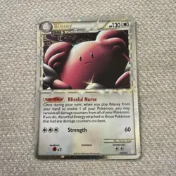 Blissey Prime 106/123 Pokemon TCG HeartGold SoulSilver Holo Rare Card - Image 1