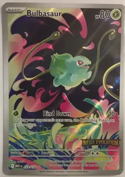Bulbasaur - (Mega Evolution Stamped) 133/132 Miscellaneous Cards & Products Holo - Image 1