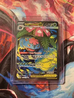 Pokemon TCG Mega Venusaur EX Holo Ultra Rare Card 155/132 Me01: Mega Evolution - Image 1