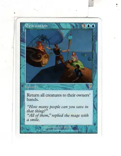 MTG SkeenAB Evacuation from 7th Edition. NM. - Image 1
