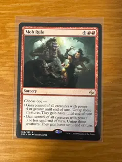 Mob Rule - Fate Reforged - MTG - Image 1