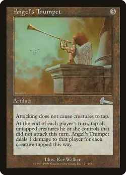 Angel's Trumpet 121 MTG NM - Urza's Legacy - Image 1