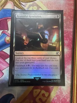 NM Foil Resentful Revelation, MTG, Final Fantasy, Magic the Gathering, 114 - Image 1