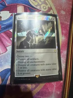 Austere Command (Surge Foil) #231 Final Fantasy FIC Magic MTG LP - Image 1