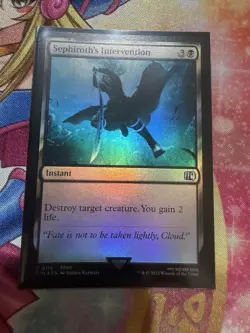 Sephiroth's Intervention NM Final Fantasy Foil Magic The Gathering Mtg Near Mint - Image 1