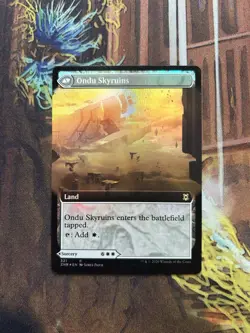 MTG Ondu Inversion - Foil - Extended Art Zendikar Rising NM - Image 2