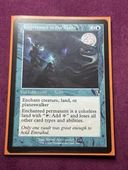 MTG Imprisoned in the Moon (Retro Frame) [Innistrad Remastered] Near Mint​ - Image 3