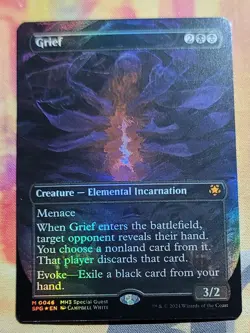 Grief (Borderless) (Foil) MTG Special Guests (SPG) (NM) - Image 1