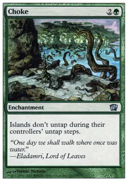 1x Choke Heavy Play MTG Magic - Kid Icarus - - Image 1