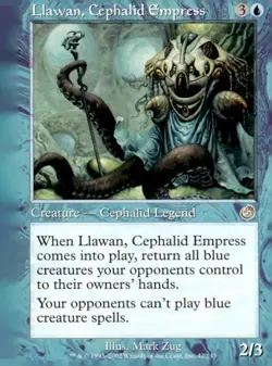 Torment #42 Llawan, Cephalid Empress - Image 1