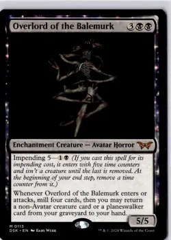 Overlord of the Balemurk Duskmourn: House of Horror Regular NM M 0113 - Image 1