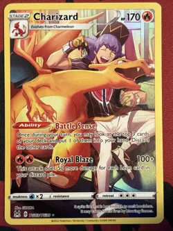 Charizard TG03/TG30 SWSH Lost Origin Trainer Gallery Ultra Rare Pokemon NM - Image 1