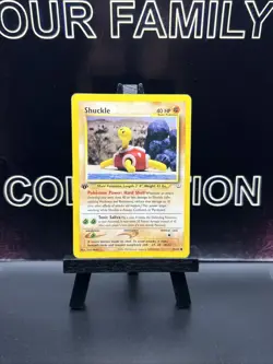 Shuckle 1st Edition Neo Revelation 51/64 WOTC Vintage Pokemon LP - Image 1