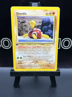 Shuckle 1st Edition Neo Revelation 51/64 WOTC Vintage Pokemon LP - Image 2