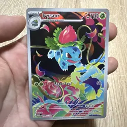 Pokemon TCG Mega Evolutions Ivysaur 134/132 Illustration Rare NM - Image 1
