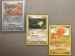 2007 Pokemon Card Lot: Flygon Ex Evolutionary Line (Trapinch, Vibrava, Flygon) - Image 1