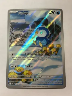 Piplup 098/094 Illustration Rare Pokemon TCG Phantasmal Flames Holo NM - Image 1
