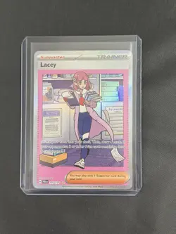 Pokemon TCG Prismatic Evolutions Lacey Special Illustration Rare 175/131 NM - Image 1