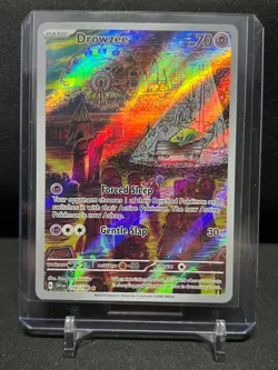 Drowzee 210/198 IR Illustration Rare Pokemon 2023 Scarlet & Violet NM - Image 1