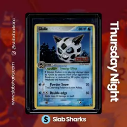 2007 POKEMON EX POWER KEEPERS #30/108 GLALIE HOLO STAMPED - Image 1