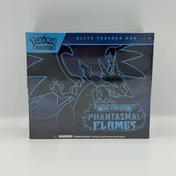 Pokemon TCG: Mega Evolution Phantasmal Flames Elite Trainer Box ETB New Sealed - Image 1