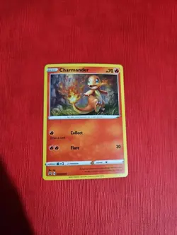 Charmander SWSH092 Promo SWSH Black Star Pokemon Lp - Image 1