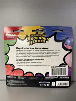 Ascended Heroes Gastly Tech Sticker Collection New and Sealed Pokemon TCG - Image 2