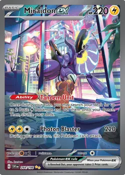 Miraidon EX 244/198 - S&V Base Set - Special Illustration Rare - Pokemon - NM - Image 1