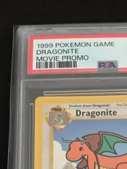 1999 Pokemon WotC Black Star Promo Dragonite #5 PSA 4 VG Movie Promo - Image 5