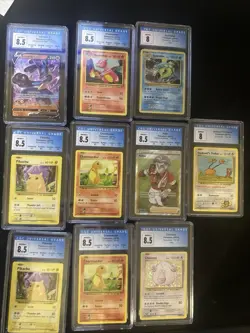Pokemon TCG 2016-2020 Graded CGC Lot 10x - Image 1