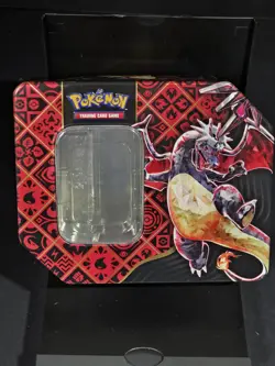 Pokemon Charizard Tin - Paldean Fates EMPTY TIN - Image 1