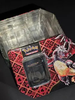 Pokemon Charizard Tin - Paldean Fates EMPTY TIN - Image 3
