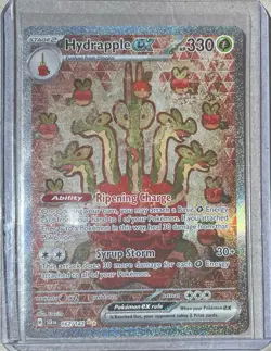 Hydrapple ex 167/142 STELLAR CROWN POKEMON-SPECIAL ILLUSTRATION-ULTRA RARE-HOLO - Image 1