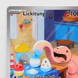 Lickitung 180/162 Sv05: Pokemon Temporal Forces Illustration Rare Holo - Image 2
