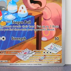 Lickitung 180/162 Sv05: Pokemon Temporal Forces Illustration Rare Holo - Image 5