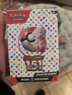 Pokemon Scarlet & Violet 151 Booster Bundle New Factory Sealed, includes 6 packs - Image 1