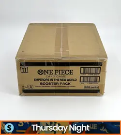 ONE PIECE TCG OP-09 EMPERORS IN THE NEW WORLD SEALED BOOSTER BOX CASE ENGLISH - Image 1